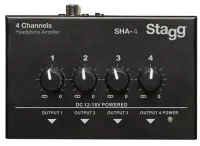 STAGG SHA-4 - 4х канальный стерео предусилитель для наушников