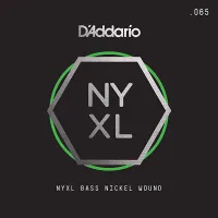 NYXLB065 NYXL Отдельная струна для бас-гитары, никелированная, 065, D'Addario