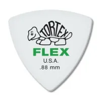 Dunlop 456p088 tortex flex triangle 6pack  медиаторы, толщина 0.88 мм, 6 шт.