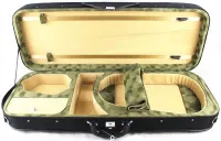 Viola case Artemis DVAC-1-15 - Rectangular ultra-dense foam hard case for viola up to 15.5 inch with nylon exterior