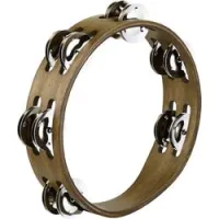 Meinl cta2wb  тамбурин 8" compact, джинглы стальные