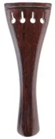 0 violin tailpiece Acura VT-E3A315 - Grade A round rosewood tailpiece with horn saddle for 1/8 violin