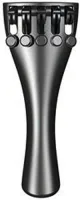 5-string violin tailpiece Wittner Ultra 918111-5 - Lightweight composite tailpiece with 5 fine tuners for 5-string violin