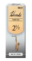 RHKP5TSX250 Hemke Трости для саксофона тенор, размер 2.5, 5шт, Rico