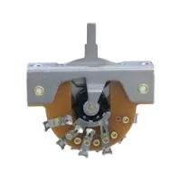 Hosco h-dm-50s  5-позиционный переключатель strat, открытый, никелированые контакты. без наконечника