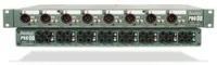 Radial pro d8  рэковый дибокс, 8 каналов, 16 входов 1/4"jack, 8 выходов xlr, инсерт, сквозной канал