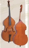 I-D044 Intermediate Gems II flat back Контрабас 4/4, Gliga