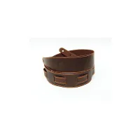 FL66015L11 Leather 11 Ремень для гитары, кожаный, махагон, Fidel