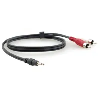 Kramer C-A35M/2RAM-50- Кабель-переходник 2 RCA – miniJack 3,5 мм