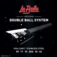 Струны для электрогитары headless LA BELLA S946