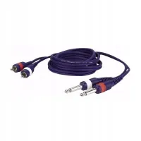 DAP AUDIO кабель 2 Mono Jack to 2 RCA 3 mtr, шт