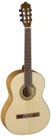 LA MANCHA Perla Ambar SM-N - классическая гитара 4/4, верхняя дека: массив ели, задняя дека и обечайка: фигурный клён, гриф: тунакалантас, накладка: ованкол, цвет: matte open pore