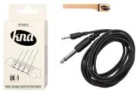 KNA UK-1 - звукосниматель для укулеле, пассивный, разъем 1/4" джек
