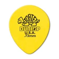 Dunlop 413r073 tortex teardrop 72pack  медиаторы, толщина 0.73 мм, 72 шт.