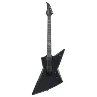 Solar Guitars E1.6AC  эл. -гитара, форма Explorer, Fishman Fluence, Evertune, цвет черный, чехол