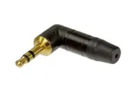 Neutrik NTP3RC-B- Кабельный разъем miniJack 3,5 мм стерео (вилка), на кабель диаметром 2,0–4,5 мм