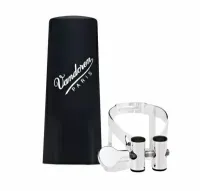 M/O Bb Лигатура для альт-кларнета посеребренная с пластиковым колпачком Vandoren