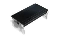 ABL 2G4BF2A5- Встраиваемая розеточная станция Aero Flip-S с 2 розетками, 1xUSB-A, 1xUSB-C и 2 слотами для IMP, черная