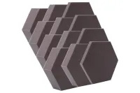 ECHOTON HEXAGON - Акустический поролон (12 шт.) 240*210*20мм; 240*210*40мм; 240*210*60мм