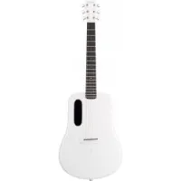 Lava me 4 36 white  трансакустическая гитара с чехлом, цвет белый