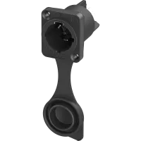 Neutrik nac3mpx-true1 панельный разъем powercon true1, гнездо, 16a/250в влагозащищенный, ip65