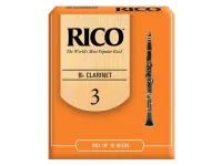 RICO RCA1030 Набор тростей для кларнета 10шт №3 (10шт.в пачке)