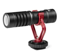 BOYA BY-MM1 - Универсальный кардиоидный микрофон. Совместим со смартфонами, DSLR-камерами, компактными видеокамерами, ПК. 35-18 кГц +/- 3dB 1441