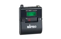 Mipro ACT-580T Миниатюрный поясной передатчик серии ACT-5800. Тип модуляции Цифровой. Диапазон частот ISM 5,8 ГГц. Выходная мощность 20 мВт. Эргономичный легкий корпус из противоударного пластика. Разъём для микрофона mini XLR. ЖК-дисплей с полной рабочей