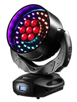 DTS WONDER FPR (дисконт) 22000 Lux / 5 m/8° Заливная поворотная голова , 2 области  ZOOM, 4 зоны контроля цвета, строба, димера,  FPR вращение, 49 LEDs FULL COLOR (RGBW), Зум1:  3.5'-52°,   Зум2:  8°-52°,  39 DMX каналов, линейный СТО от 2700°K до 8000°K,