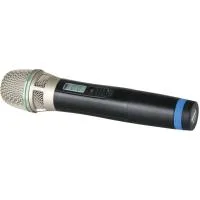 Mipro ACT-32H-90  Ручной UHF передатчик серии ACT-300 с микрофонным капсюлем MU-90-С. Аналоговый принцип модуляции сигнала (FM). Частотный диапазон 518 - 542 МГц. Ширина полосы пропускания 24 МГц. Выходная мощность 10 ~ 30 мВт. Корпус выполнен из ударопро
