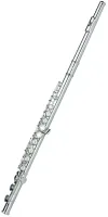 Flute Artemis RFL-309SE - Флейта с посеребреным корпусом и головой, серебряной кареткой и губками. Закрытые клапаны, не в линию, ми-механика