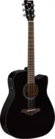 Yamaha fgx800c bl  электроакустическая гитара, цвет black
