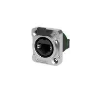 Seetronic SE8FDY-02 Разъем RJ45 панельный, IP65, гнездо, тип-D, 8-конт. разъем вверх 90°, розетки соответствуют CAT5e