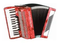 Juwel-III-72/30-RD Juwel Аккордеон 30/72/III/5, красный, с ремнями и чехлом, Weltmeister