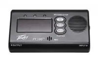 PEAVEY PT-100 Тюнер хроматик для гитары, педаль, корпус метал, черный, опт 50 шт