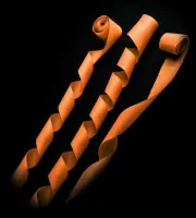 Серпантин бумажный в упак (24шт.) 2смх5м оранжевый