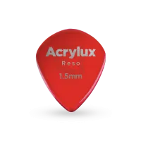3AR7-25 Acrylux Reso Jazz Медиаторы, 25шт, джазовая форма, толщина 1,5мм, Planet Waves