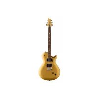 Prs se santana singlecut trem egyptian gold  6-струнная электрогитара с чехлом, цвет золотой