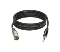 KLOTZ  GRG1MP10.0 соединительный кабель серии GREYHOUND, с разъёмами XLR 3-pin / Stereo Jack 6,3, длина 10