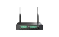 Mipro ACT-312 ACT-312 (518-542 MHz) Двухканальный полурэковый UHF приёмник серии ACT-300.  Металлический корпус. Разнесённый приём сигнала (диверситивный). Частотный диапазон 518 - 542 МГц. Ширина полосы 24 МГц. Динамический диапазон > 106 дБА. Частотная