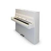 Петроф|Petrof p 118s1-silver(0001)  пианино, высота 118 см, цвет белый, полированное, серебряная фурнитура