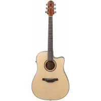 Crafter hd-100 ce/op.n  электроакустическая гитара drednought, цвет натуральный, матовый лак