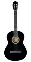 VESTON C-45A BK (С АНКЕРОМ) - классическая гитара 4/4, цвет: черный