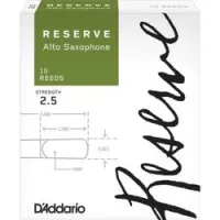 D`addario djr1025  трости для альт-саксофона, reserve (2 1/2), 10 шт. в пачке