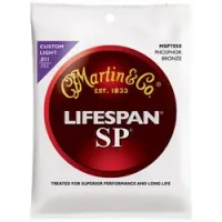 Martin 41MSP7050  струны для акустической гитары 11-52, фосфор/ бронза, полимерное покрытие