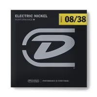 DEN0838 Комплект струн для электрогитары, никелированные, Extra light, 8-38, Dunlop