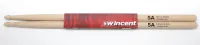 Drumsticks Wincent W-5A - Premium hickory drumstick pair with acorn tip. Regular length