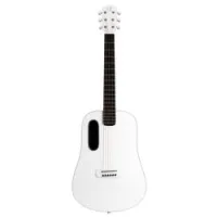 Blue lava original acoustic sale  акустическая гитара с чехлом, цвет белый