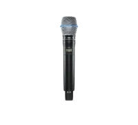 SHURE ADX2FD/B87A Ручной передатчик c поддержкой технологиии ShowLink и частотным разнесением с капсюлем BETA87A 470-636 MHz. RT