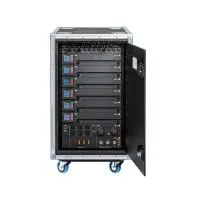 d&b audiotechnik (Z5576.001) Туринговый рэк для 6xD80 в комплекте с коммутацией NL4, DS10 и усилителями, с дистрибьютором питания CEE